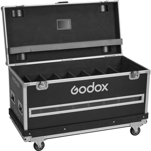 Godox 8-Light FC01-PB600BI Hard-Color LED Heavy-Duty Truck Pack Utility Flight Case - 1